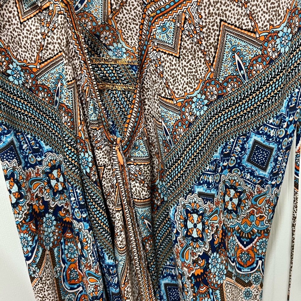 PRINTED MAXI DRESS - Picture 5 of 8